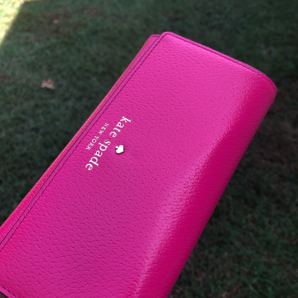 NEW Kate Spade Medium Trifold Wallet Clutch